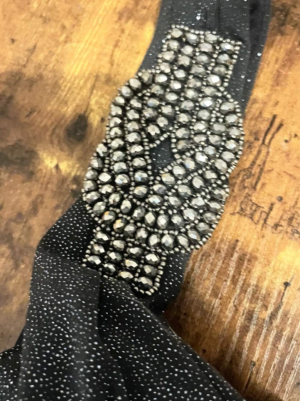 Xscape Black One-Shoulder Glitter Cocktail Dress - Picture 7 of 9